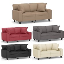 2-Sitzer-Sofa mit Zierkissen