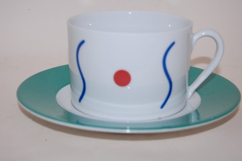 Kaffeetasse 2tlg lola grün - kaffeetasse,