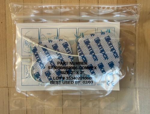 Neue compex elektroden für - 6,
