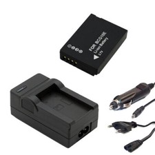Akku + Ladegerät Set für Panasonic Lumix DMC-TZ25, DMC-TZ30, DMC-TZ31, DMC-ZS6
