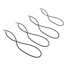 Halskette Armband Kautschukband Halsband mit Verschluss aus Silikonkautschuk