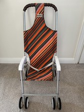 Cindico Puppenwagen Kinderbuggy Buggy Vintage Retro Spielzeug 70er Jahre Kinderwagen