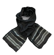 Schal aus Wolle und Seide mit