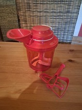 Tupperware Extra-Chef Supersonic 1,35L, rot, zum zerkleinern, NEU