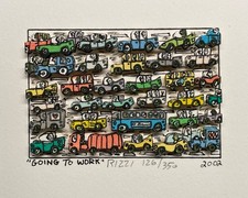 James Rizzi: 3D GOING TO WORK