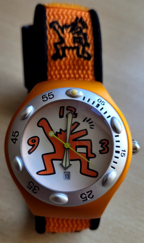 Keith haring armbanduhr - keith, neu