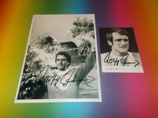 Wolfgang Overath DFB Weltmeister 1974 signiert signed Autogramm 20x28 Foto + AK