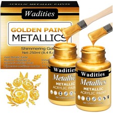 Acrylfarbe Metallic Gold