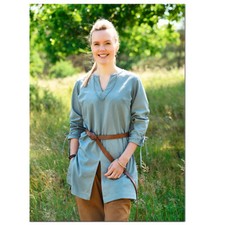 Frauen Tunika Ylva, blaugrau