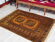 155x112 cm antik orient Nomaden Teppich Turkmen Ersari bukhara Carpet Rug NR17/8