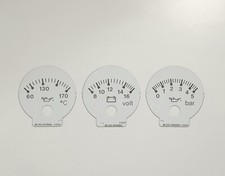 Audi S2 ABY Tachoscheiben  Zusatzinstrumente neue Version gauges gauge dials
