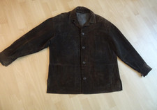 Pierre Gardin Herren Echt Wildleder Jacke Gr 52 /XL braun hochwertig