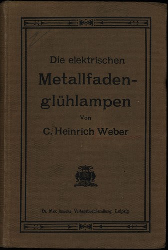 Weber die elektrischen - weber,,