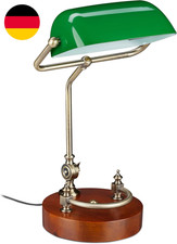 Relaxdays Bankerlampe