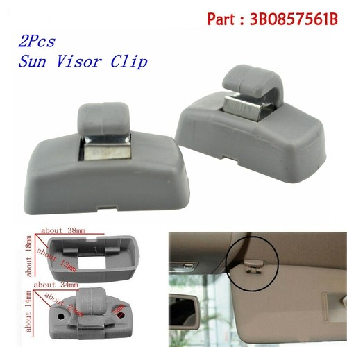 2stk sonnenblende clip - clip, haken