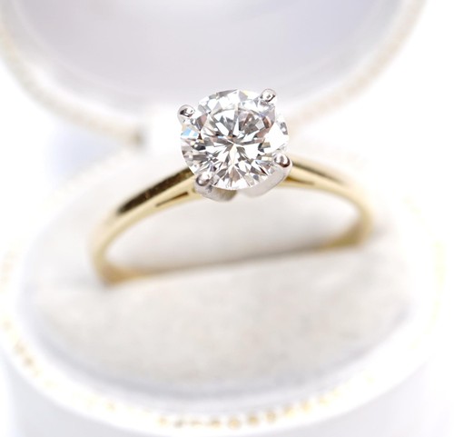 Herrlicher ring mit - mit, 1ct