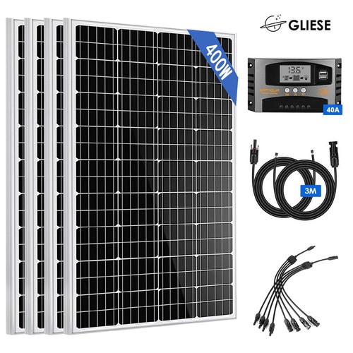 400w solarmodul set solarpanel - set,