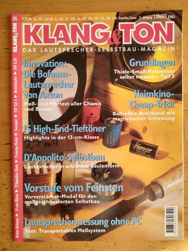 Klang ton 1 96 - &,