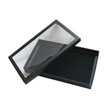 100-Slot Schmuck Ring Display Organizer Case Tray Halter Ohrring Aufbewahrungsbo