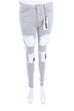 VS MISS Skinny-Jeans Destroyed EUR 38 = D 36 grau NEU