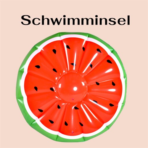 Schwimminsel wassermelone - schwimminsel,