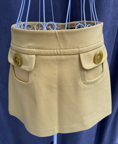 Damen mini rock gelb - mini,