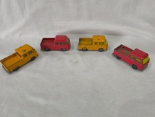 Siku 1331 VW Bus T2 Konvolut 4 Stück Rot Gelb Oldtimer W.-Germany Vintage