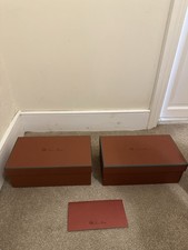 Loro Piana 🇮🇹 ORIGINAL leerer Schuhkarton x 2 Set + Original Quittung & Papiere