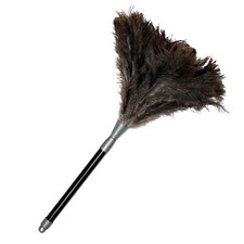 MAXIMEX Teleskop Straußen Feder Staub Wedel ausziehbar Wischer Fänger Reinigung