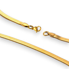 750 Gelbgold Halskette 18