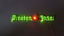 Light sign for pirates - light, insel