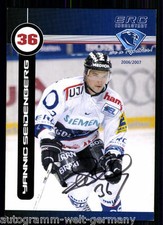 Yannic Seidenberg ERC Ingolstadt 2006/07 TOP AK+52349 + A 73658