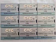 9 CVC Videokassetten GRUNDIG