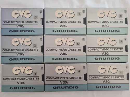 Cvc videokassetten grundig - 1,