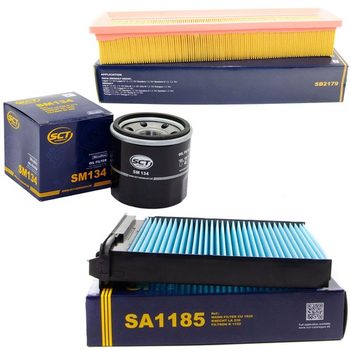 Inspektionspaket filterset sct - filterset,