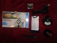 LED Garten-Strahler m. Zoom u. Motivfunktion 5W schwarz IP54 schwenkbar Erdspieß