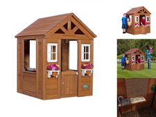 Kinder-Spielhaus Timberlake Gartenhaus Für Kinder Holz-Kinderspielhaus