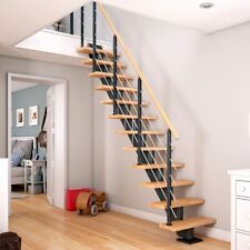 Raumspartreppe Frankfurt Mittelholmtreppe Treppe volle Stufen Verlauf gerade