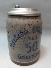 Bierkrug - Steinzeug/Keramik -