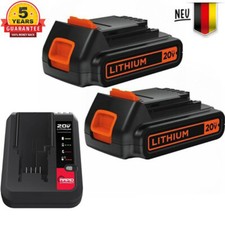 18V 8,0Ah Für BLACK+DECKER Akku Lithium BL2018 BL1318 BL4018 BL1518 LBXR20 3,8Ah
