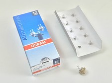 Ten Osram lamps 2452MFX6 1.5W
