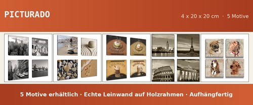 Bilder set teile 20x20cm - set,