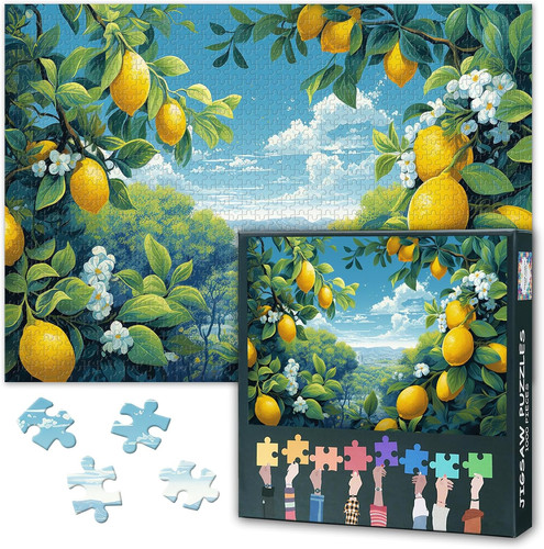 Zitronen puzzles 1000 teile - zitronen,