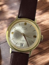 Vintage Uhr Terra Automatic Retro Watch Made Deutschland Herren Original Vintage