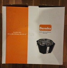 Berndes Tischgrill Lotusgrill rauchfrei inkl Brennpaste + 1kg Holzkohle*WIE NEU*