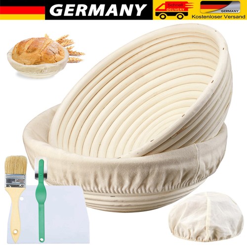 Gärkörbchen set rund - 2x, brot