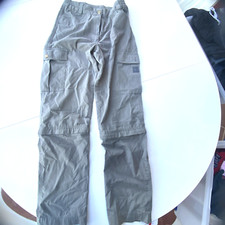 zip off hose damen, Tagoss, XS, Grau