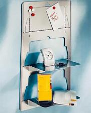 Metall Wandregal Klappregal Butterfly 3 Ebenen klappbar, Pinnwand, Magnettafel