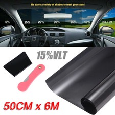 Tönungsfolie 15% Schwarz Auto