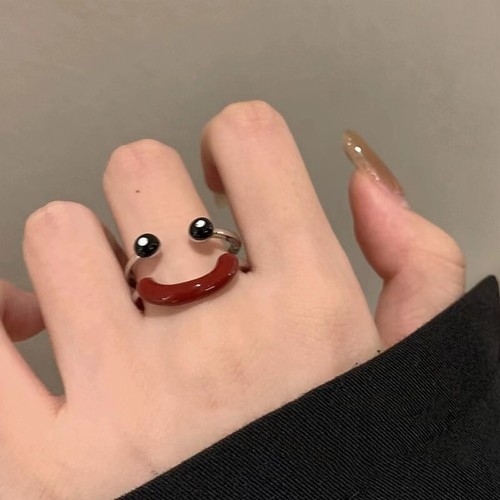 Süßer smiley gesichtsring - süßer,